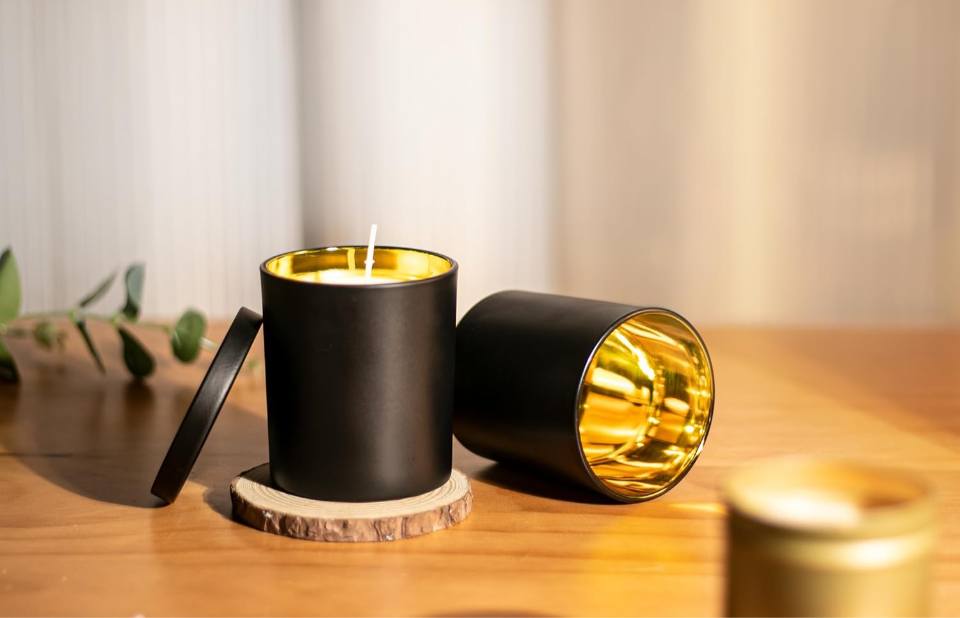 Black and Gold Vessel
