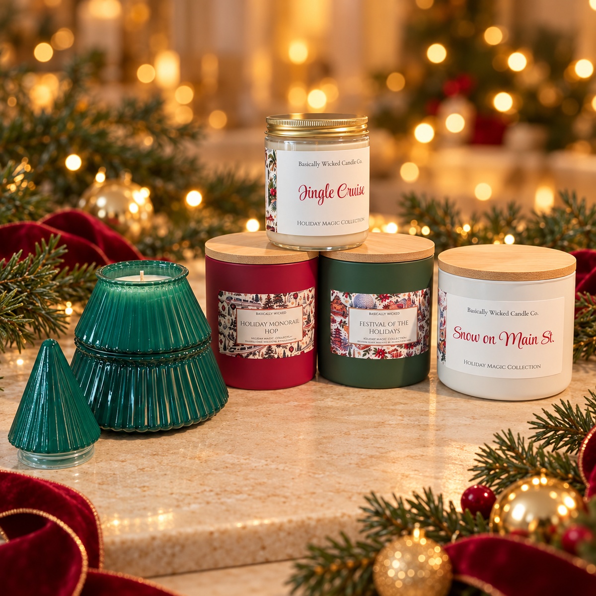 Classic Holiday Candle