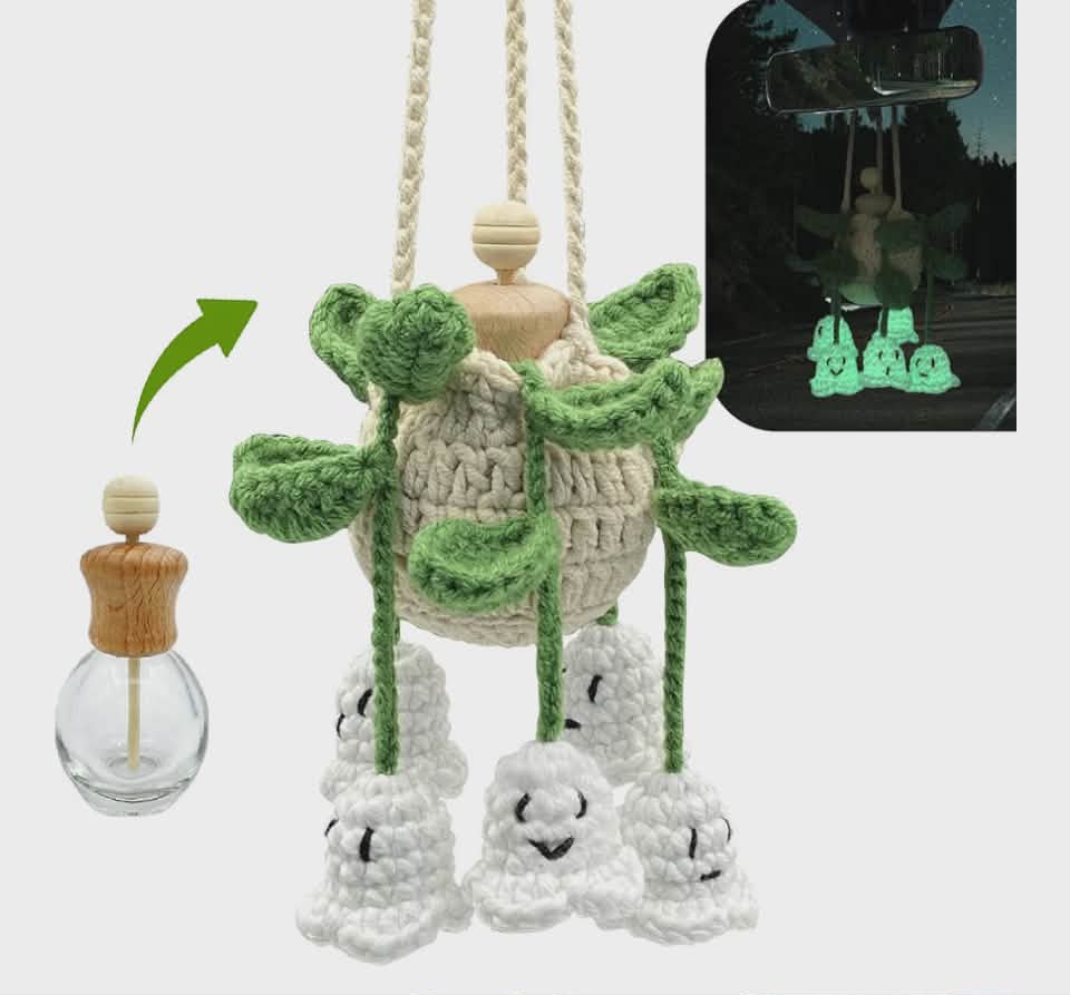 Crochet Car Diffuser | Hanging Car Freshener