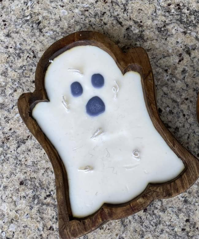 Wooden Ghost Dough bowls