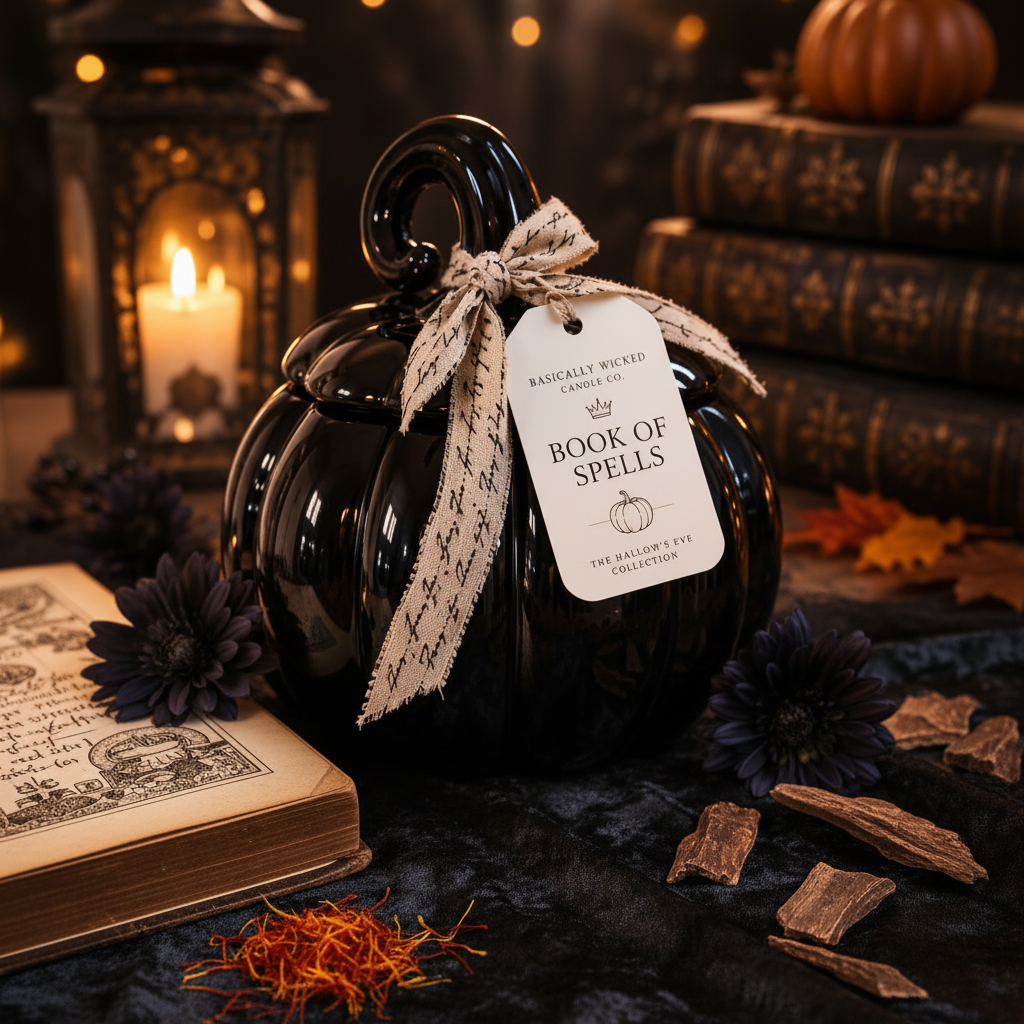 Book of Spells Pumpkin