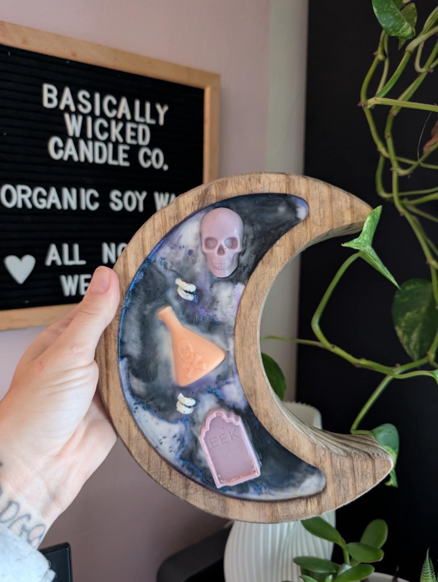 Celestial Moon Dough Bowl Candle (Discontinuing)