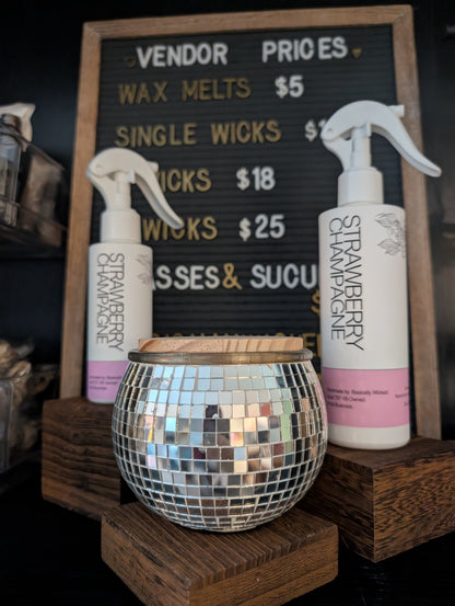 Disco Ball Candles