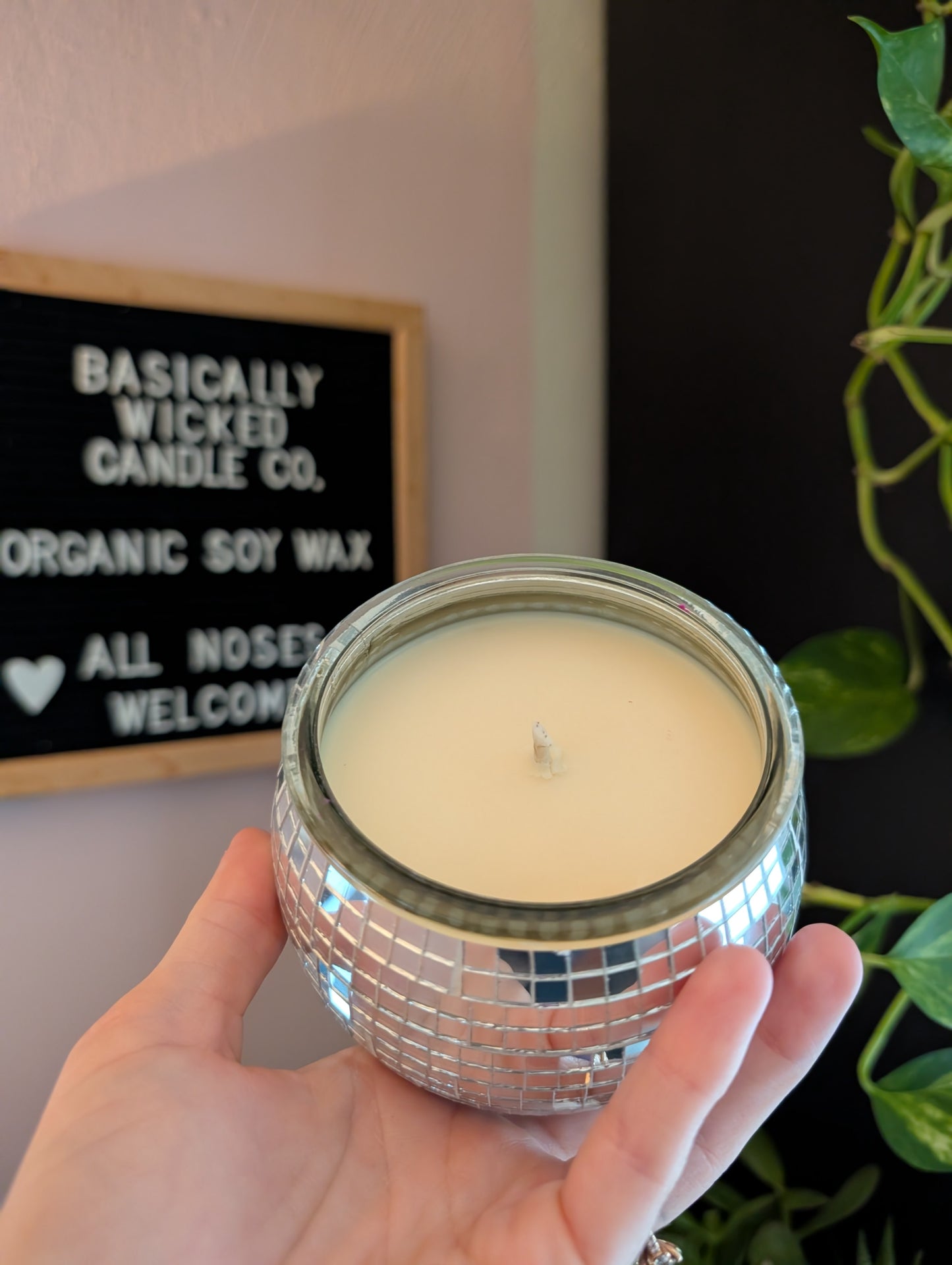 Disco Ball Candles