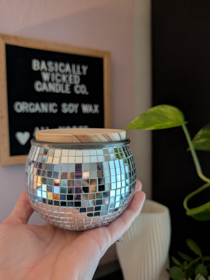 Disco Ball Candles