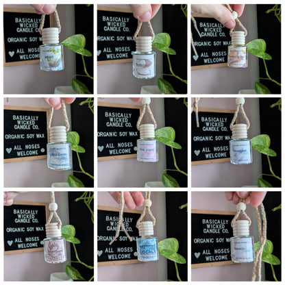 Hanging Car Diffuser Cylinders