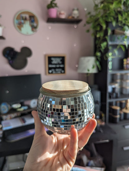 Disco Ball Candles