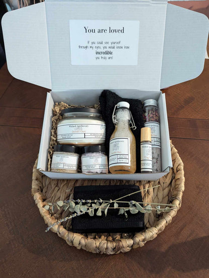 Wicked Apothecary Self-Spa Gift boxes