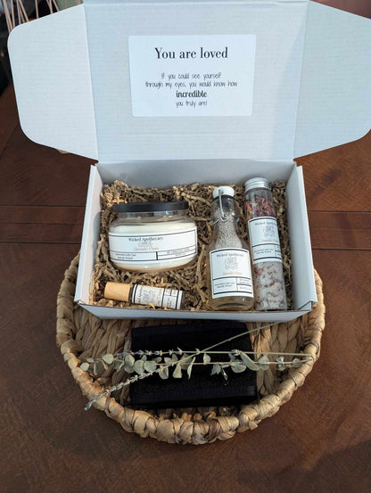Wicked Apothecary Self-Spa Gift boxes