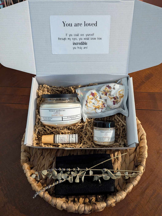 Wicked Apothecary Self-Spa Gift boxes