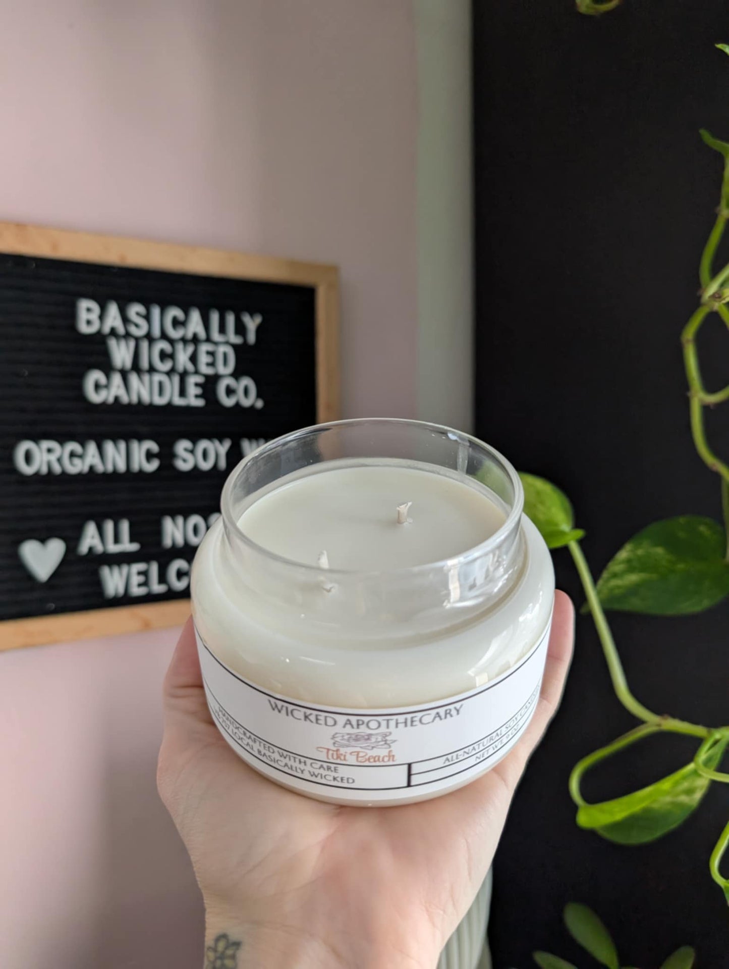Basically Wicked Apothecary Luxury Scented Candles