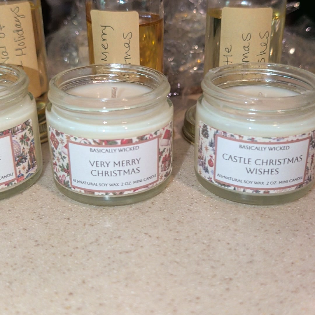 Advent Calendar Candle Set