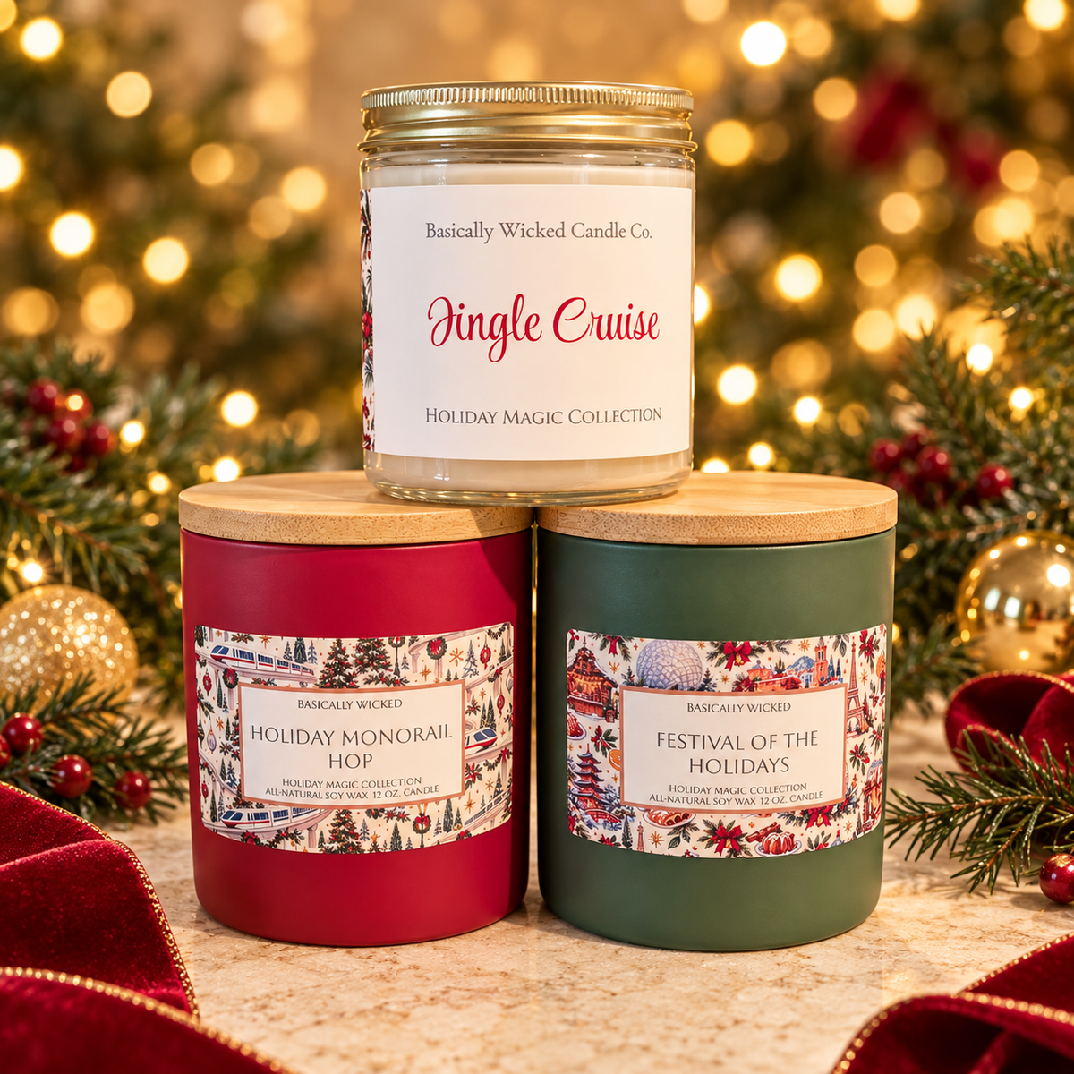 Classic Holiday Candle