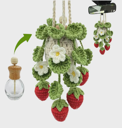 Crochet Car Diffuser | Hanging Car Freshener