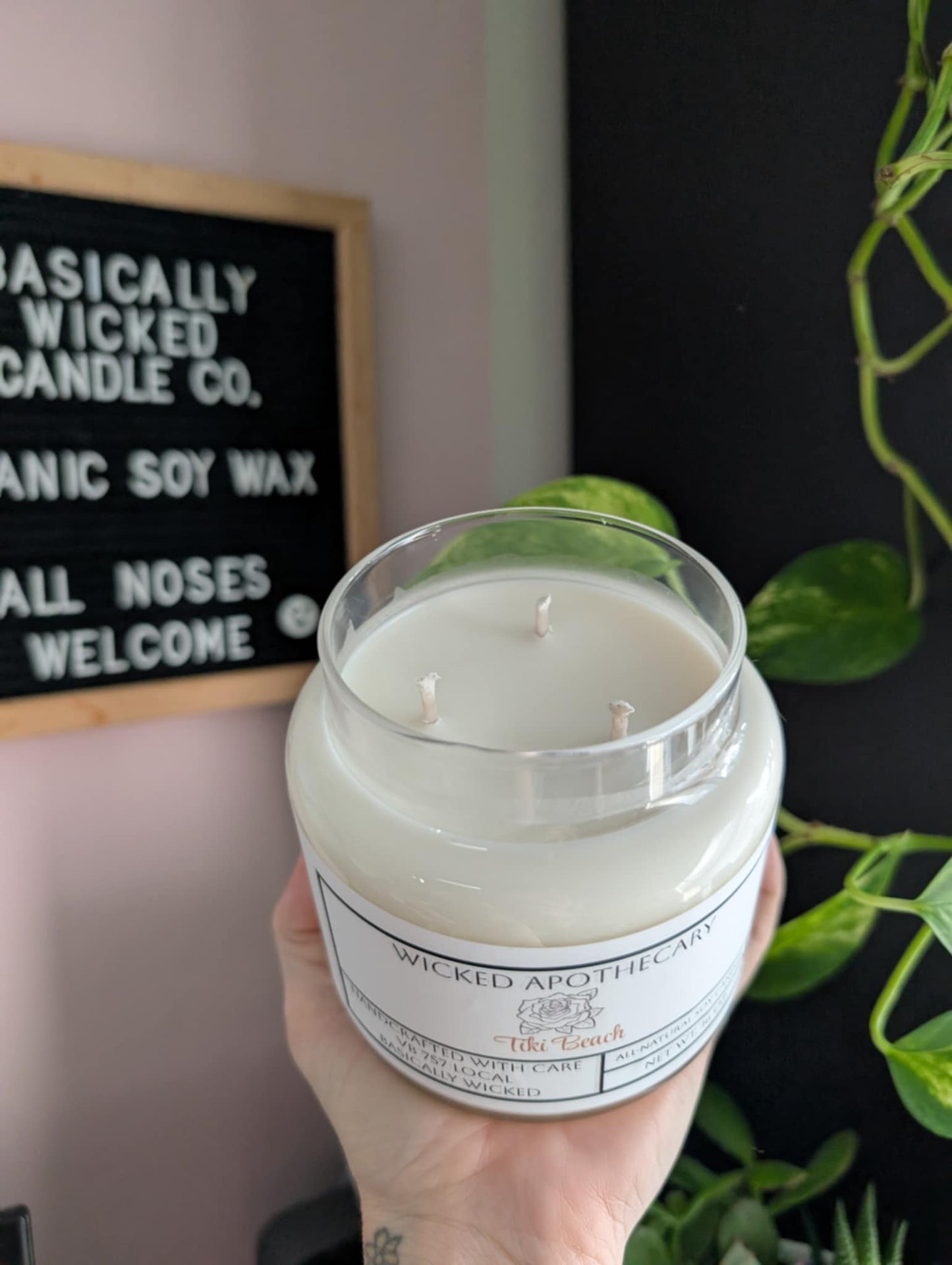 Basically Wicked Apothecary Luxury Scented Candles