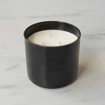 Matte Black 3-Wick Candles