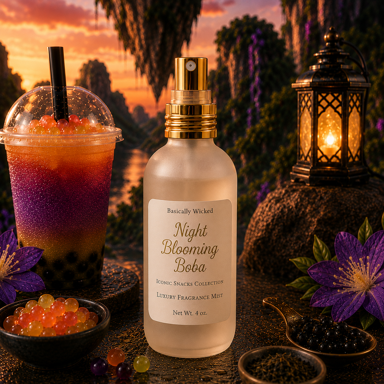 Night Blooming Boba