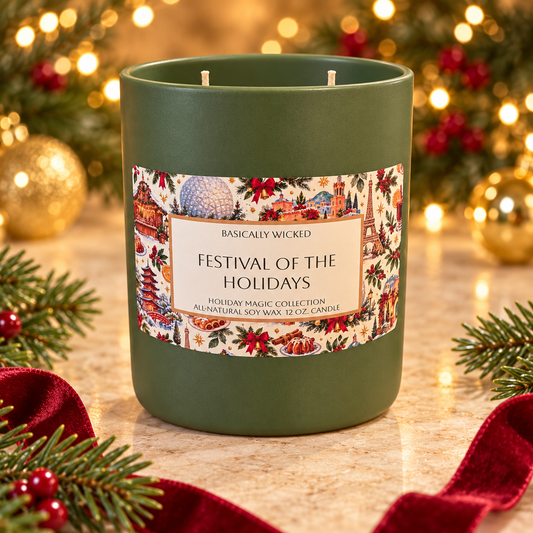 Holiday Ceramic Candles