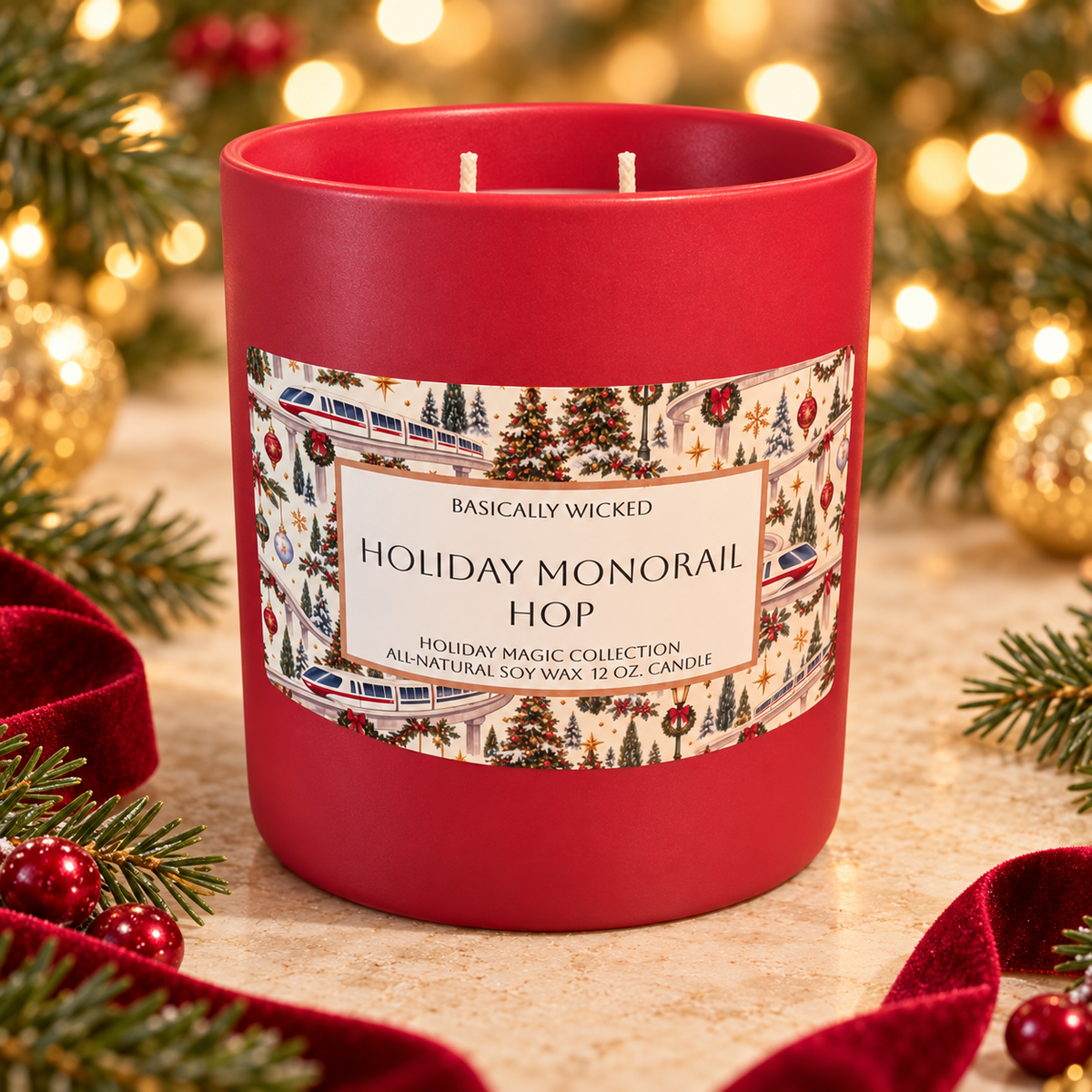 Holiday Ceramic Candles