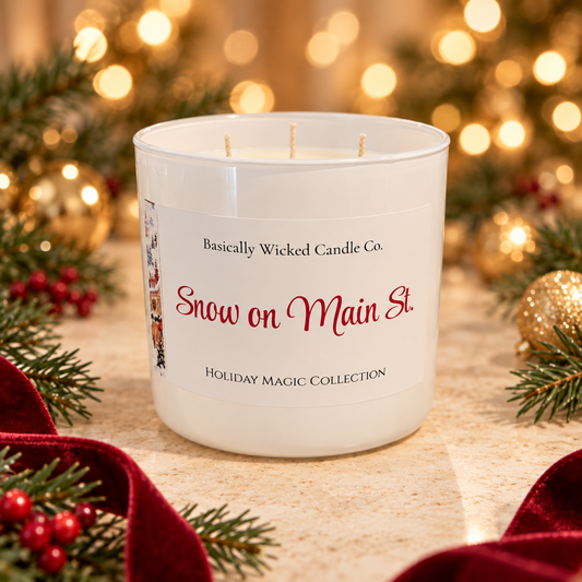Three-Wick Holiday Candle