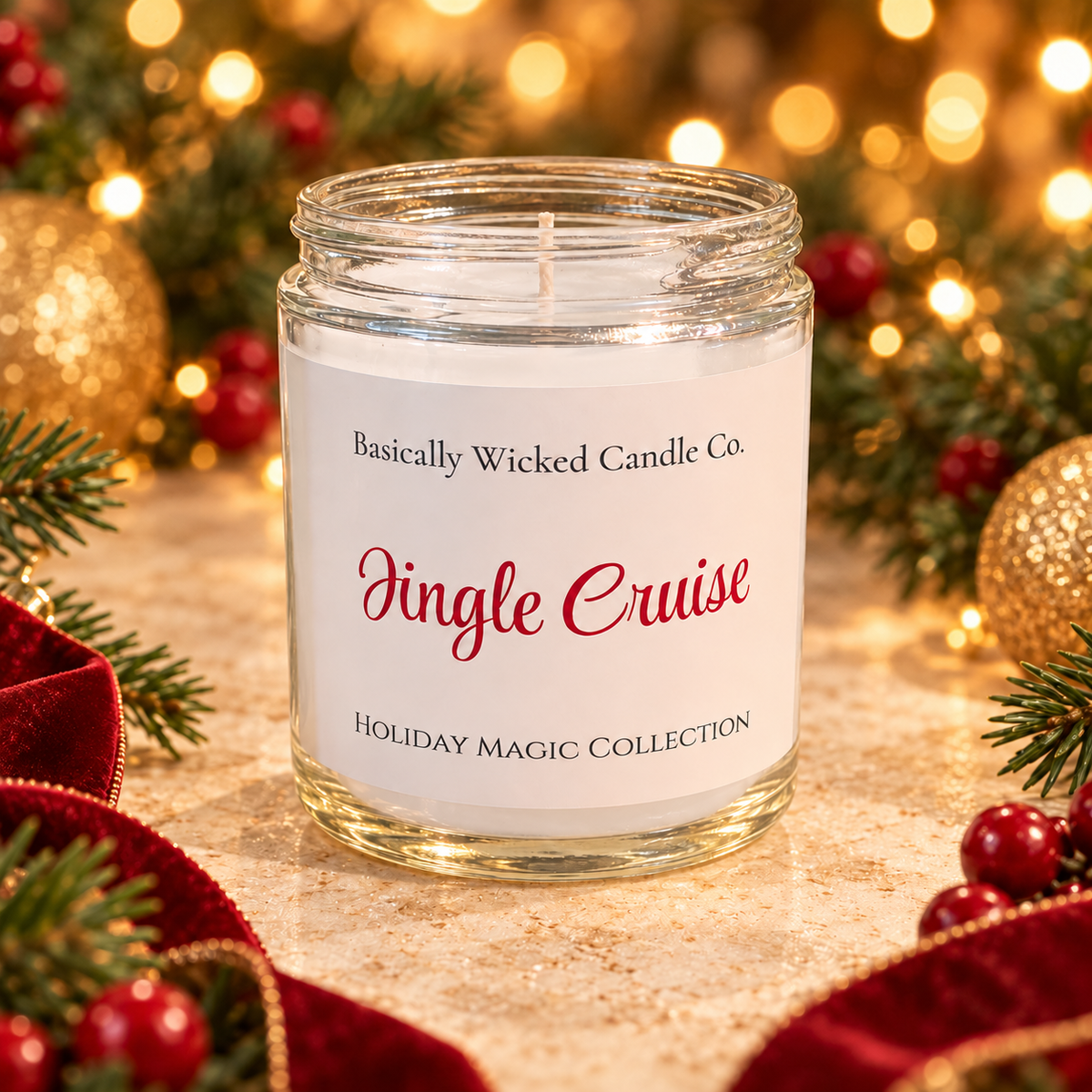 Classic Holiday Candle