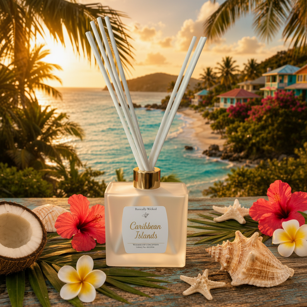 Caribbean Islands Reed Diffuser