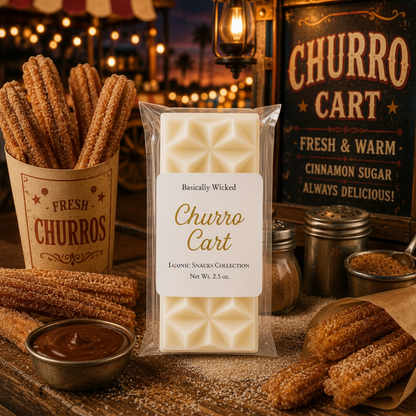 Churro Cart Wax Melt Fixed