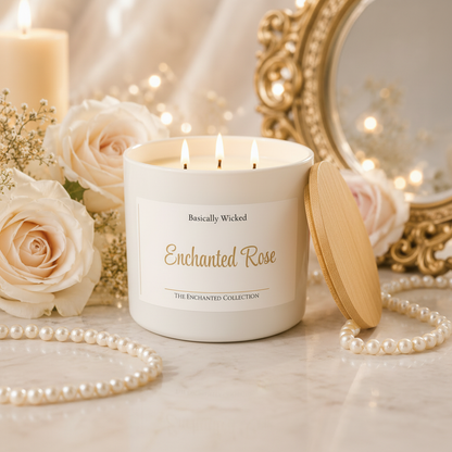 Enchanted Rose 3-Wick