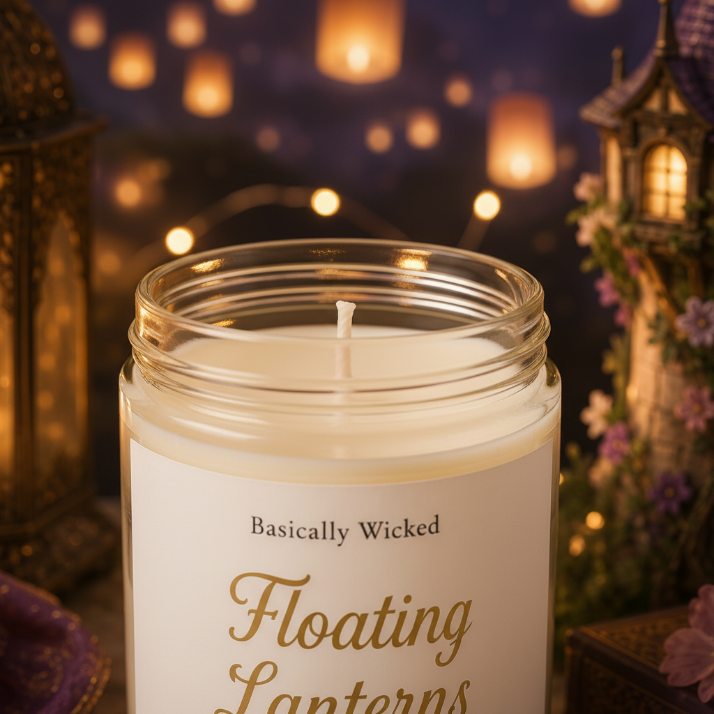 Floating Lanterns Detail