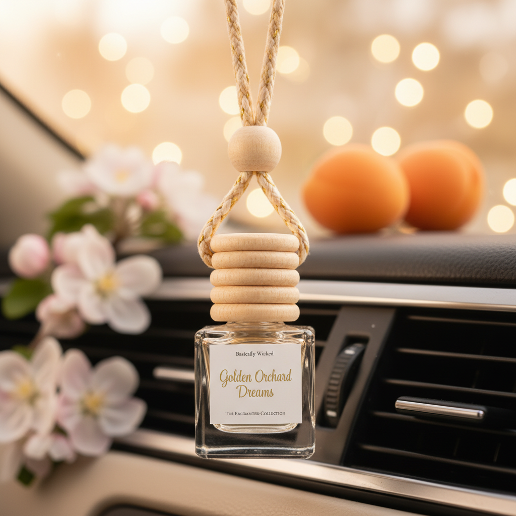 Golden Orchard Dreams Car Diffuser