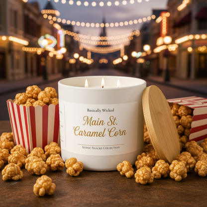 Main St. Caramel Corn 3-Wick