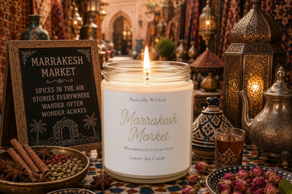 Marrakesh Market In Use
