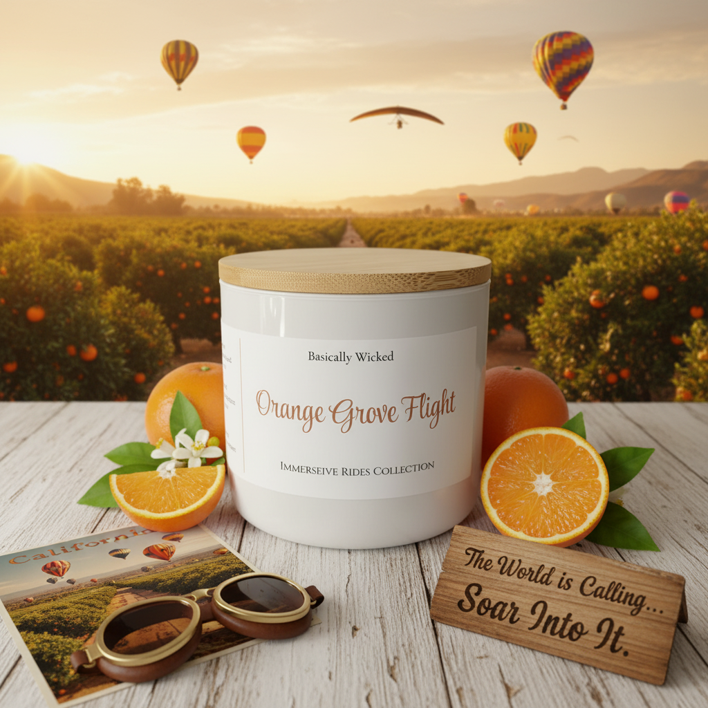 Orange Grove Flight 3-Wick