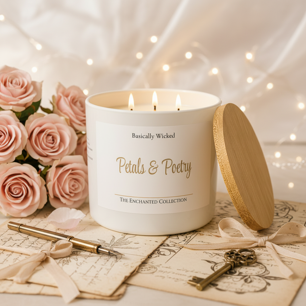Petals & Poetry 3-Wick