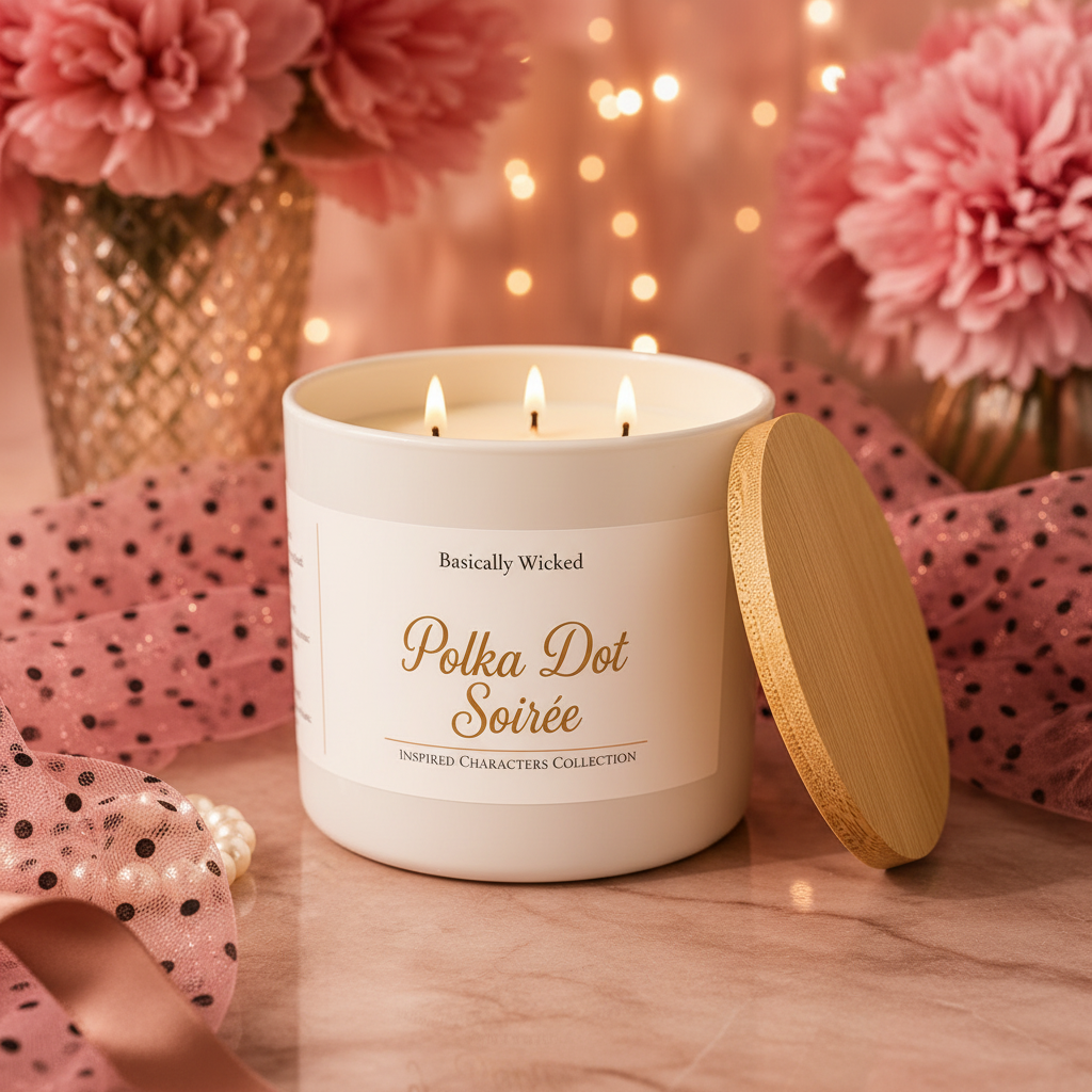 Polka Dot Soirée 3-Wick