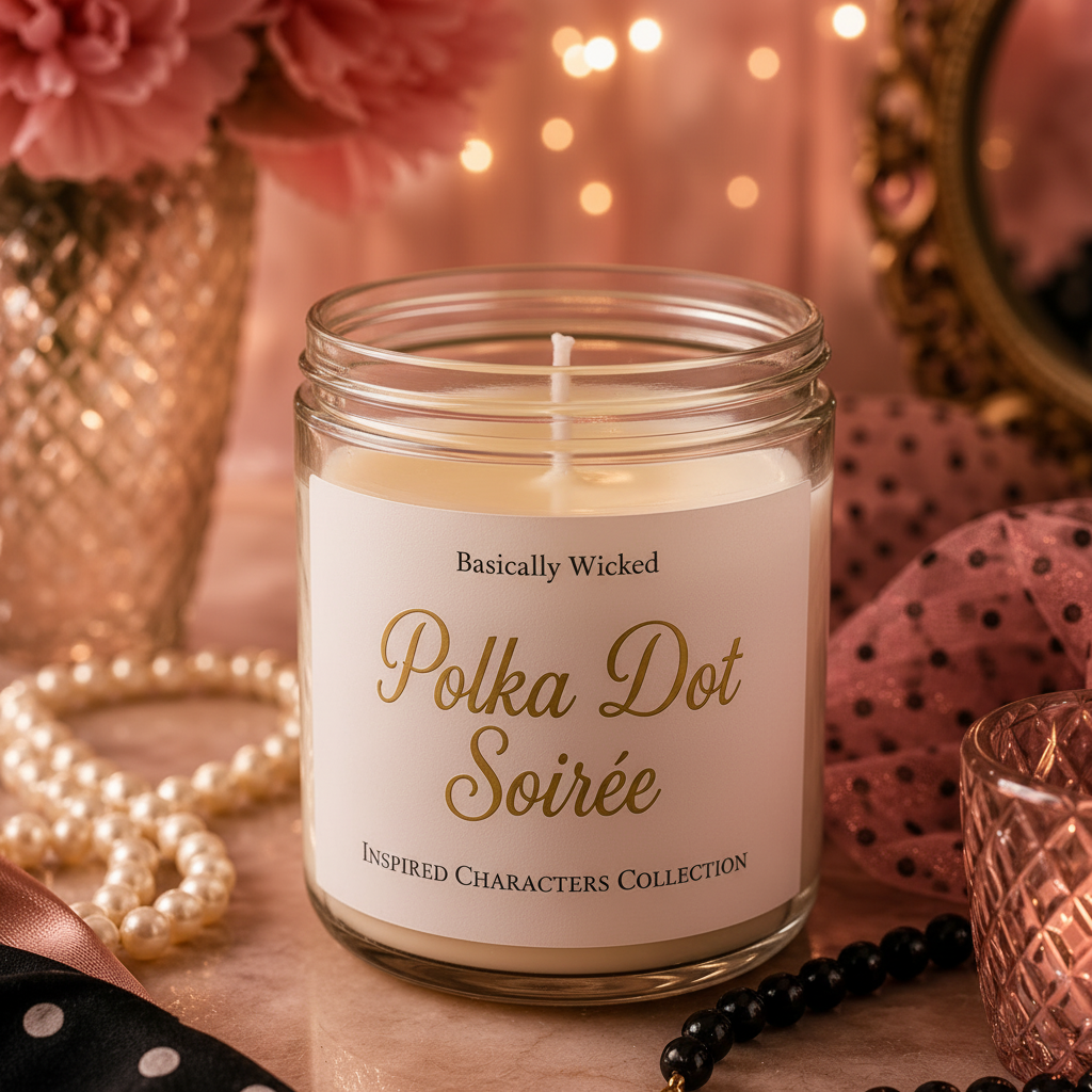 Polka Dot Soirée Detail