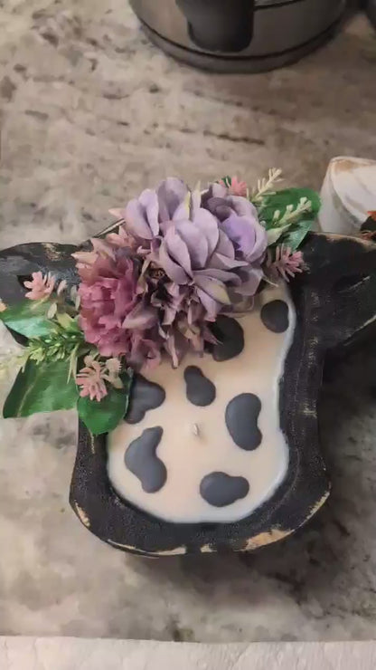 Cow Wooden Dough bowls