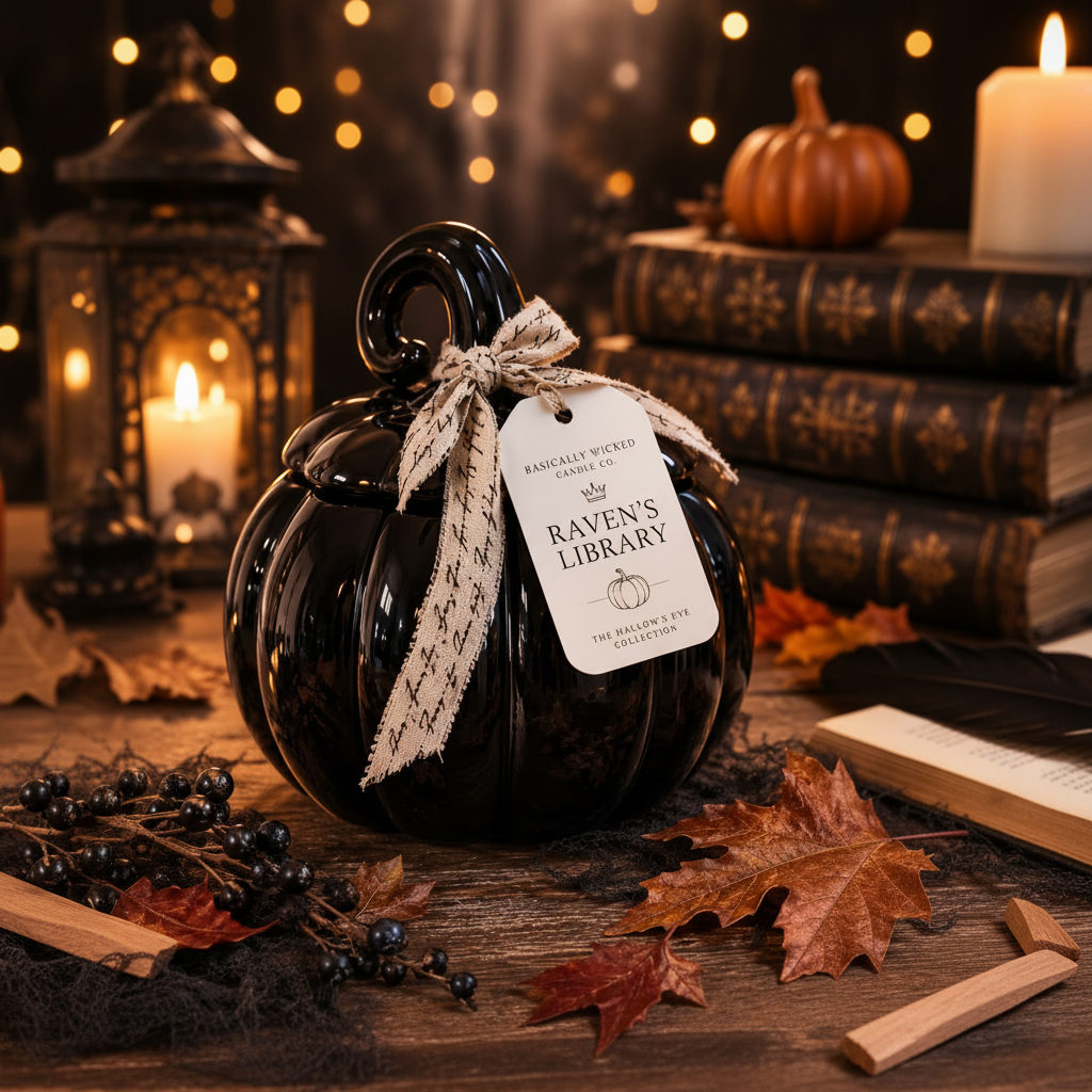 Raven's Library Pumpkin