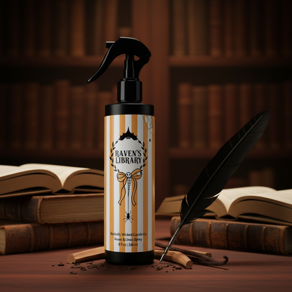 Raven's Library Room Spray