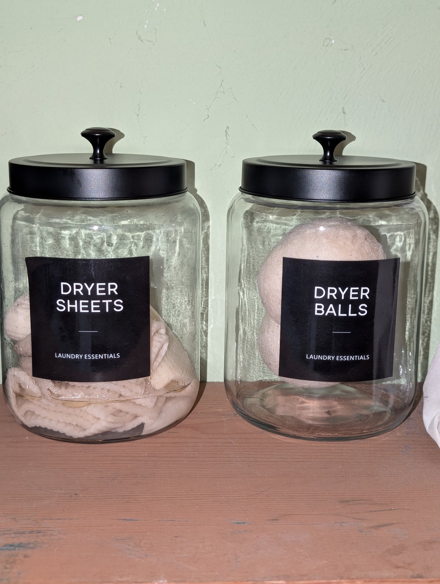 Laundry Glass Containers