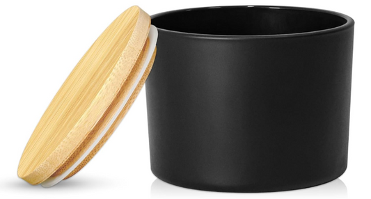 Matte Black 3-Wick Candles