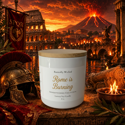 Rome is Burning 3-Wick