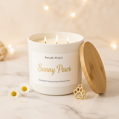 Sunny Paws 3-Wick